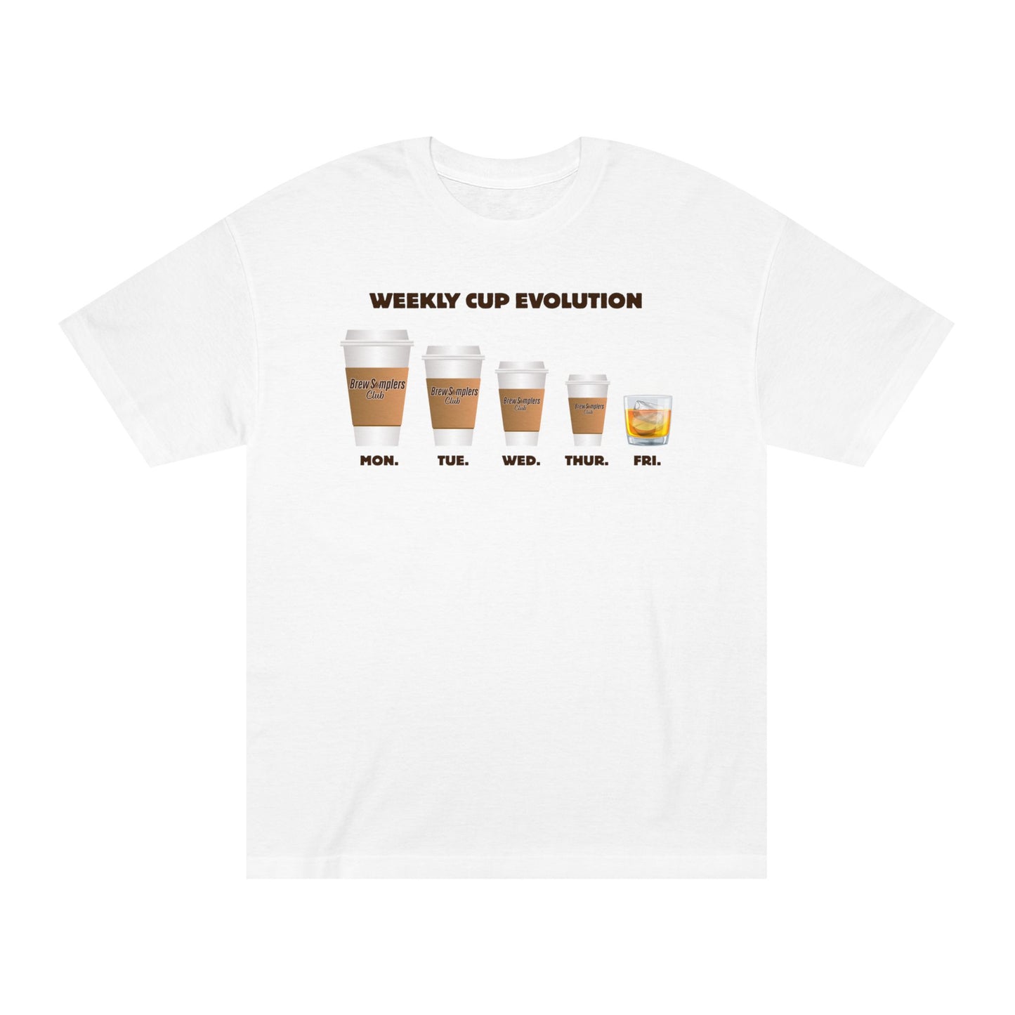 Weekly Cup Evolution t-shirt
