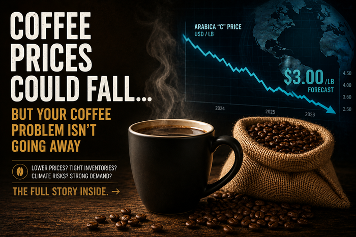 Coffee Prices Could Fall… But Your Coffee Problem Isn't Going Away