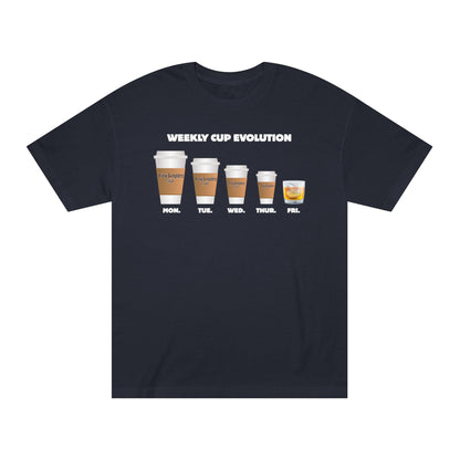 Weekly Cup Evolution t-shirt