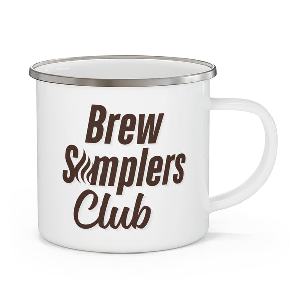 12 oz. Enamel Camping Mug - Brew Samplers Club
