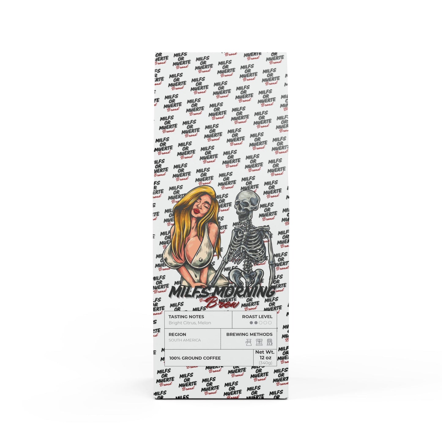 Milfs Morning Brew -Colombia Single Origin Coffee (Light-Medium Roast) By Milfs Or Muerte®