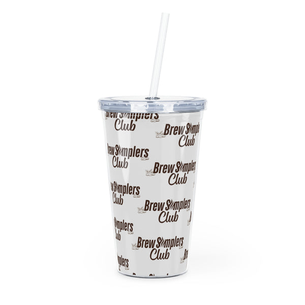20oz. Brew Samplers Club Plastic Tumbler with Straw