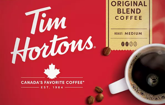 Tim Hortons Premium Medium Roast K-Cup Coffee Pods, Original Blend