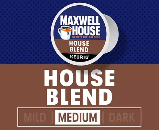 Maxwell House -House Blend Medium K-Cup Coffee Pods