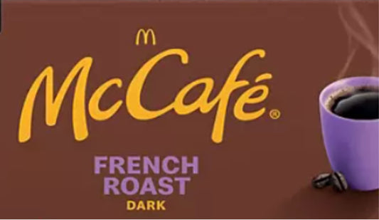 McCafe Dark Roast Coffee Pods, French Roast